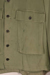 実物　1940年代　アメリカ海軍　USN　M42 ユーティリティジャケット　退色　汚れあり