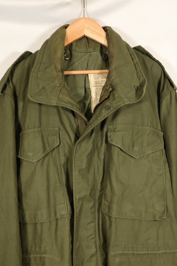 1975 Contract M-R 3rd Model M65 Field Jacket, Used, Good Condition