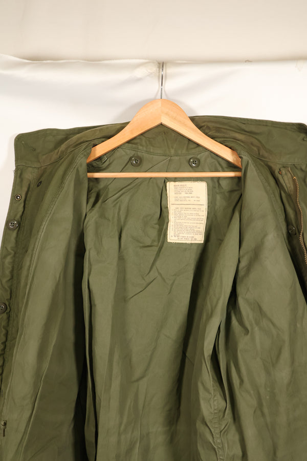 1975 Contract M-R 3rd Model M65 Field Jacket, Used, Good Condition