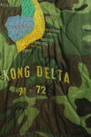 実物　米軍ポンチョライナー製　US NAVY SEABEE TEAM 7107  1971-72 ツアージャケット