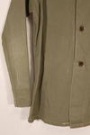 実物　1940年代　アメリカ海兵隊　USMC　M41 HBTユーティリティジャケット　退色あり　ポケット欠損