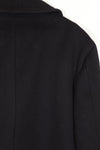 1950's U.S. Navy pea coat, used, slightly worm-eaten.