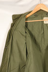 เสื้อแจ็คเก็ตสนาม M-S M65 รุ่นที่ 3 ปี 1974 มือสอง สีซีด มีแผ่นปะ