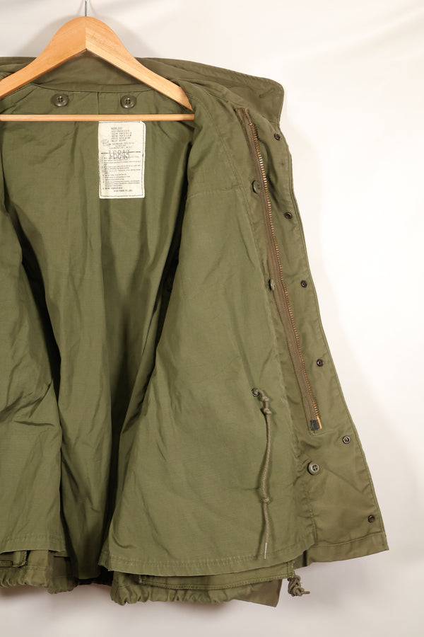 1980s Lot: M-S Set: M65 Field Jacket (3rd Model) with Liner, Used