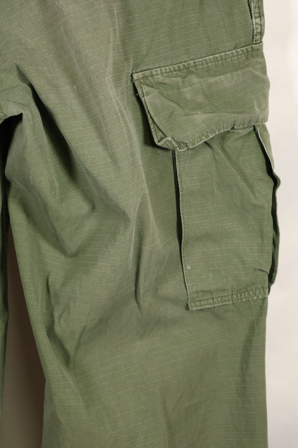 1969年頃　S-Rサイズ　4th Model ジャングルファティーグ　パンツ　中古品　映画会社放出