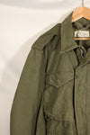 สัญญาปี 1957, S-S, กองทัพสหรัฐฯ, เสื้อแจ็คเก็ตพับ M51, ไม่มีซับใน, สีซีดเล็กน้อย, มือสอง