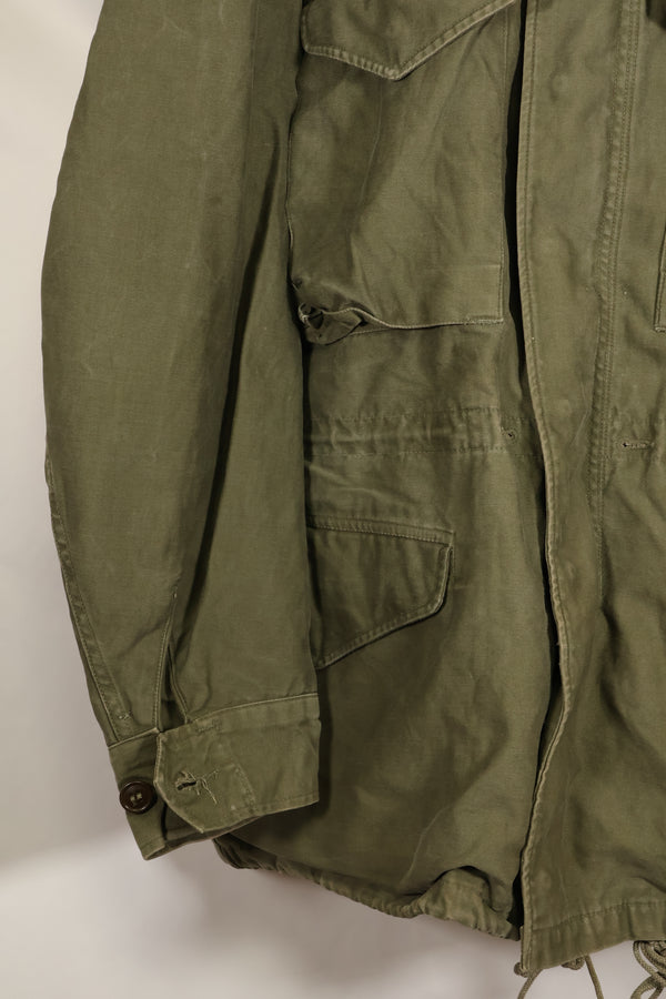 สัญญาปี 1957, S-S, กองทัพสหรัฐฯ, เสื้อแจ็คเก็ตพับ M51, ไม่มีซับใน, สีซีดเล็กน้อย, มือสอง