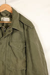 สัญญาปี 1957, S-S, กองทัพสหรัฐฯ, เสื้อแจ็คเก็ตพับ M51, ไม่มีซับใน, สีซีดเล็กน้อย, มือสอง