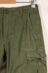 Circa 1969 S-R Size 4th Model Jungle Fatigue Pants, Used, Released by Film Company