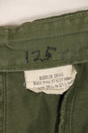Circa 1969 S-R Size 4th Model Jungle Fatigue Pants, Used, Released by Film Company