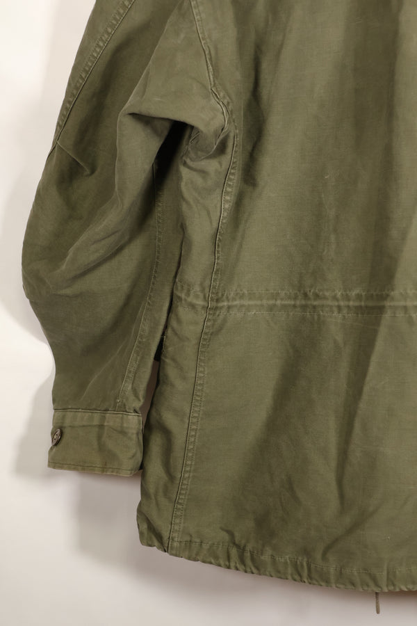 สัญญาปี 1957, S-S, กองทัพสหรัฐฯ, เสื้อแจ็คเก็ตพับ M51, ไม่มีซับใน, สีซีดเล็กน้อย, มือสอง