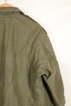 สัญญาปี 1957, S-S, กองทัพสหรัฐฯ, เสื้อแจ็คเก็ตพับ M51, ไม่มีซับใน, สีซีดเล็กน้อย, มือสอง