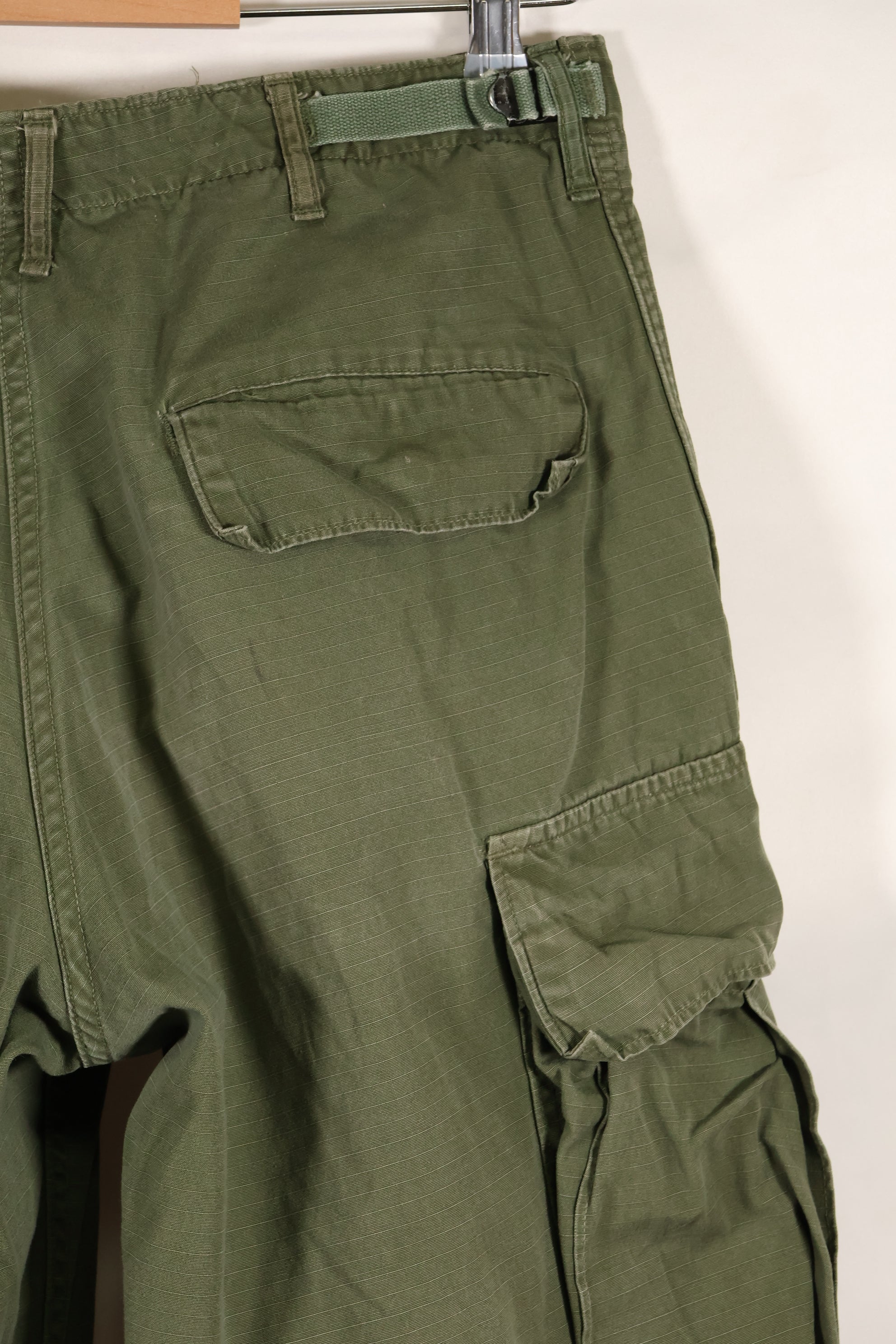 Circa 1969 S-R Size 4th Model Jungle Fatigue Pants, Used, Released by Film Company