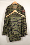 1969-70 Ex-LRRP Soldier 75th Ranger Late Water Tiger Stripe Set, Veteran's Release