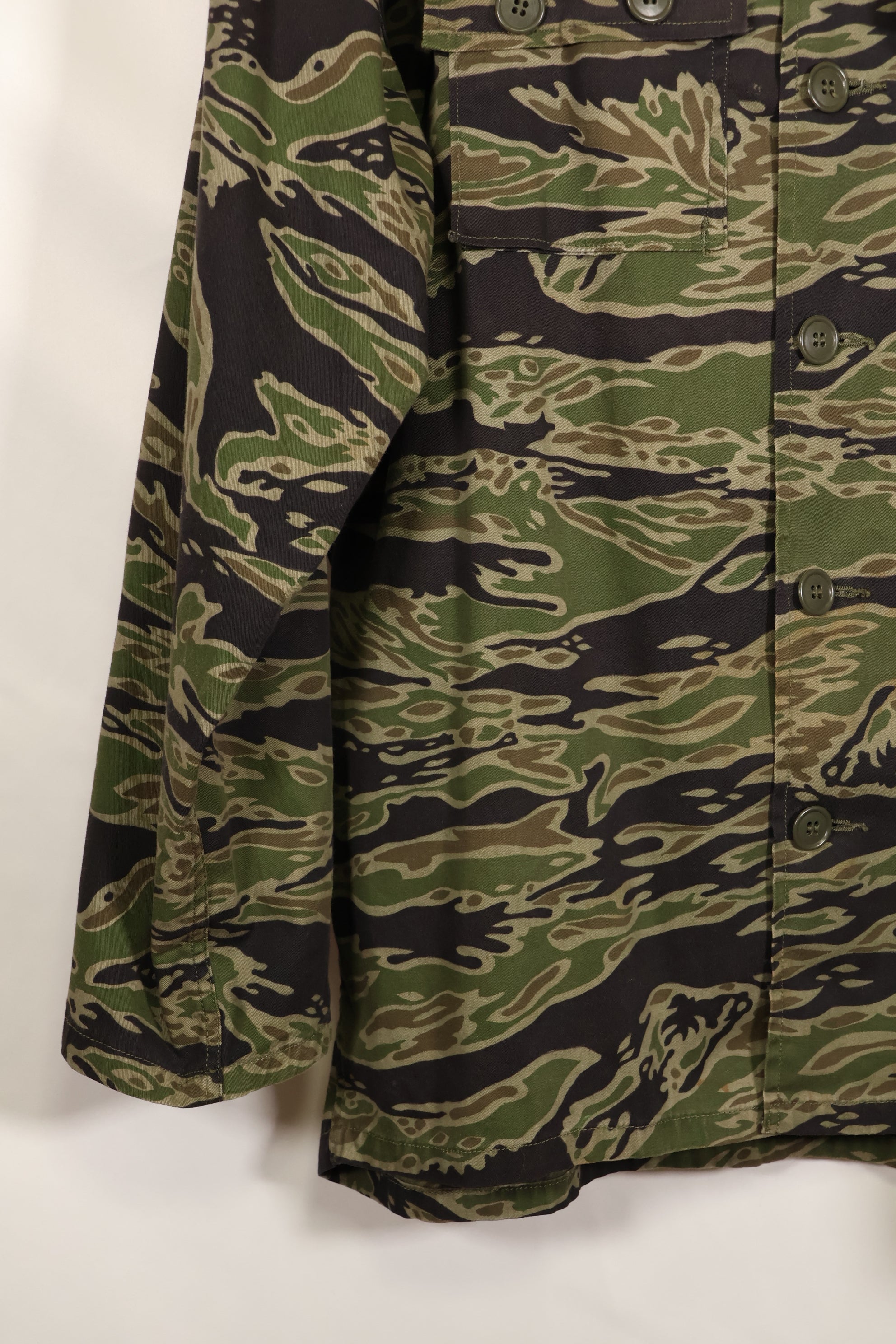 1969-70 Ex-LRRP Soldier 75th Ranger Late Water Tiger Stripe Set, Veteran's Release