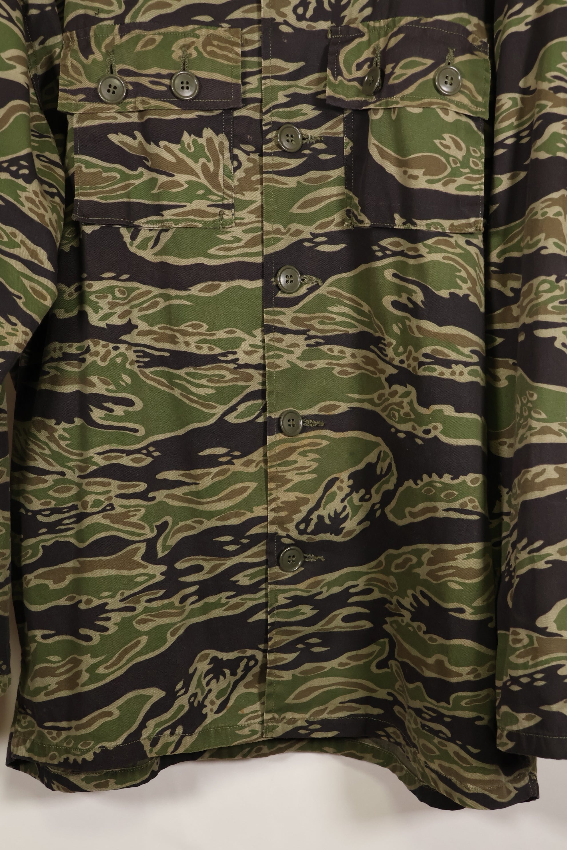 1969-70 Ex-LRRP Soldier 75th Ranger Late Water Tiger Stripe Set, Veteran's Release