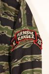 1969-70 Ex-LRRP Soldier 75th Ranger Late Water Tiger Stripe Set, Veteran's Release