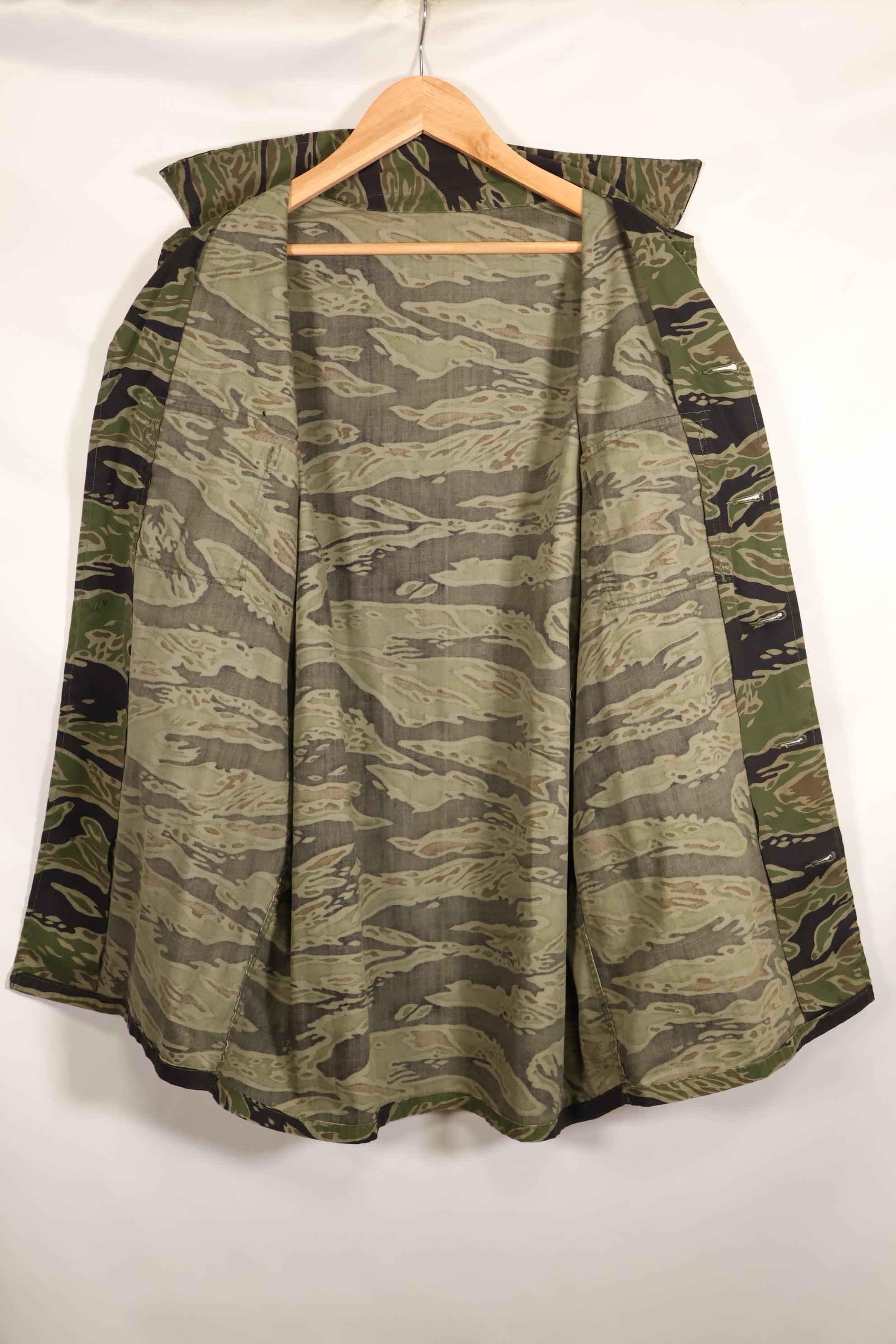 1969-70 Ex-LRRP Soldier 75th Ranger Late Water Tiger Stripe Set, Veteran's Release