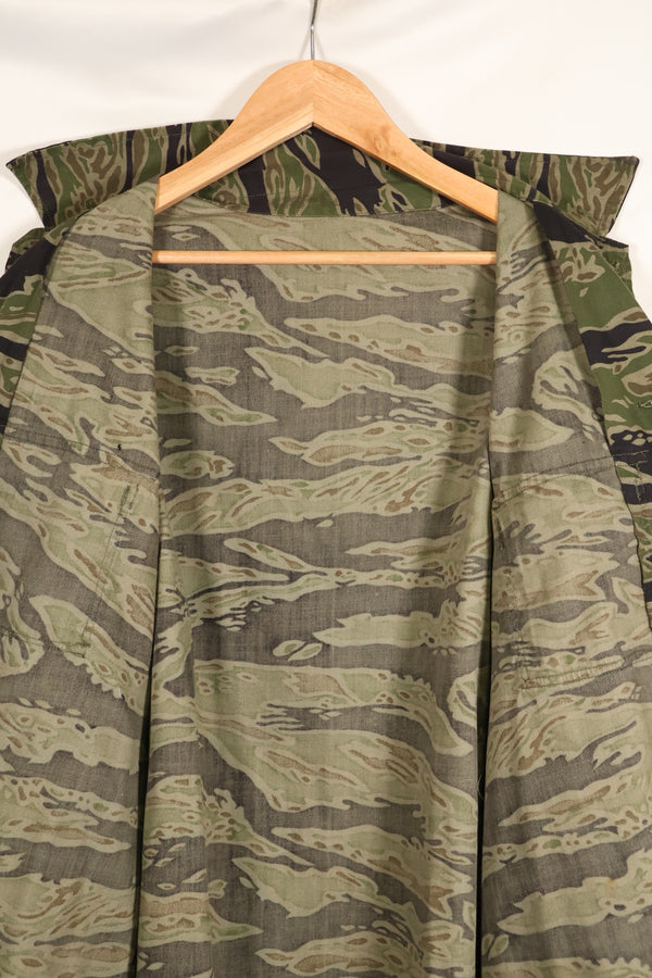 1969-70 Ex-LRRP Soldier 75th Ranger Late Water Tiger Stripe Set, Veteran's Release