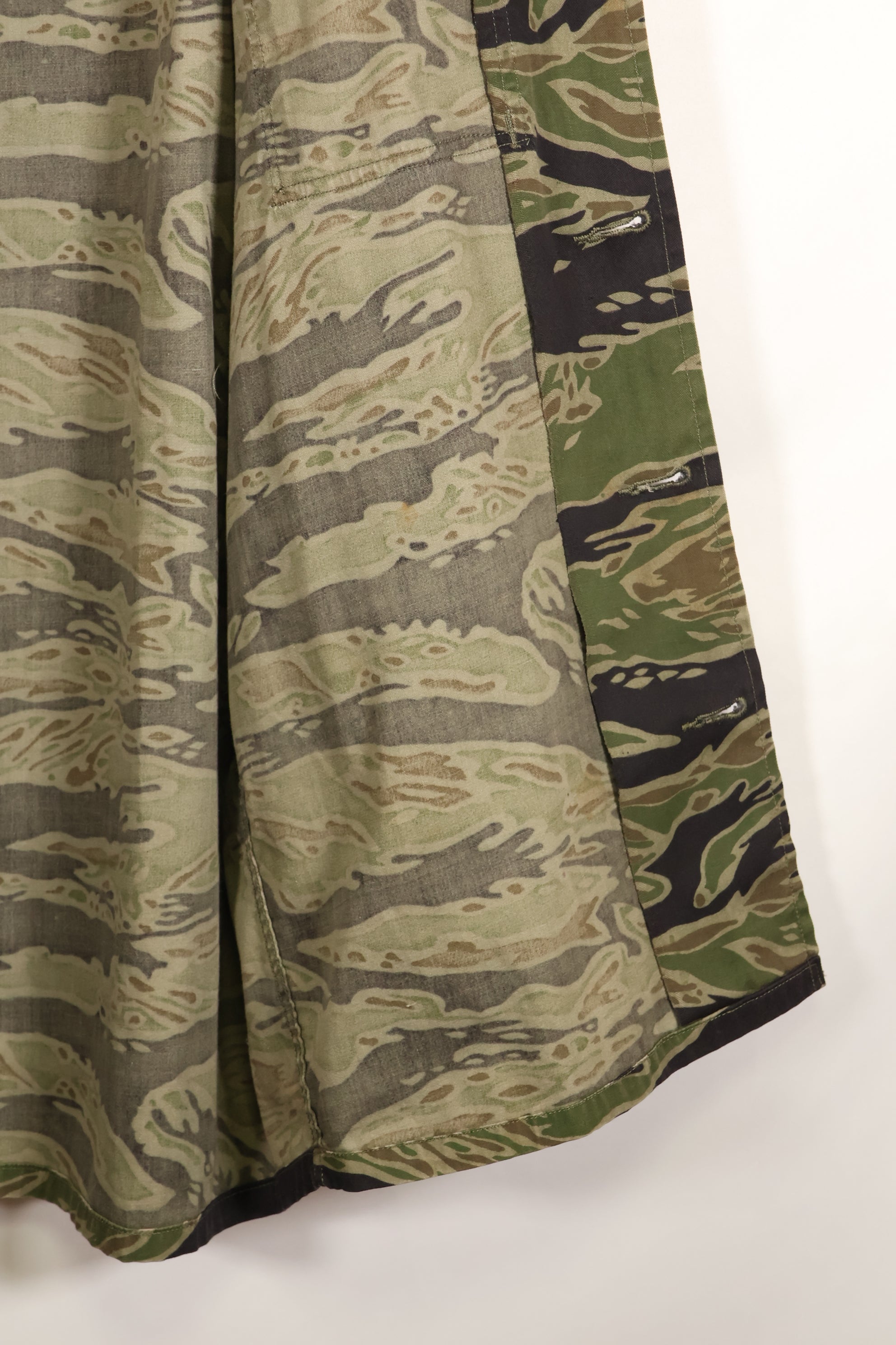 1969-70 Ex-LRRP Soldier 75th Ranger Late Water Tiger Stripe Set, Veteran's Release