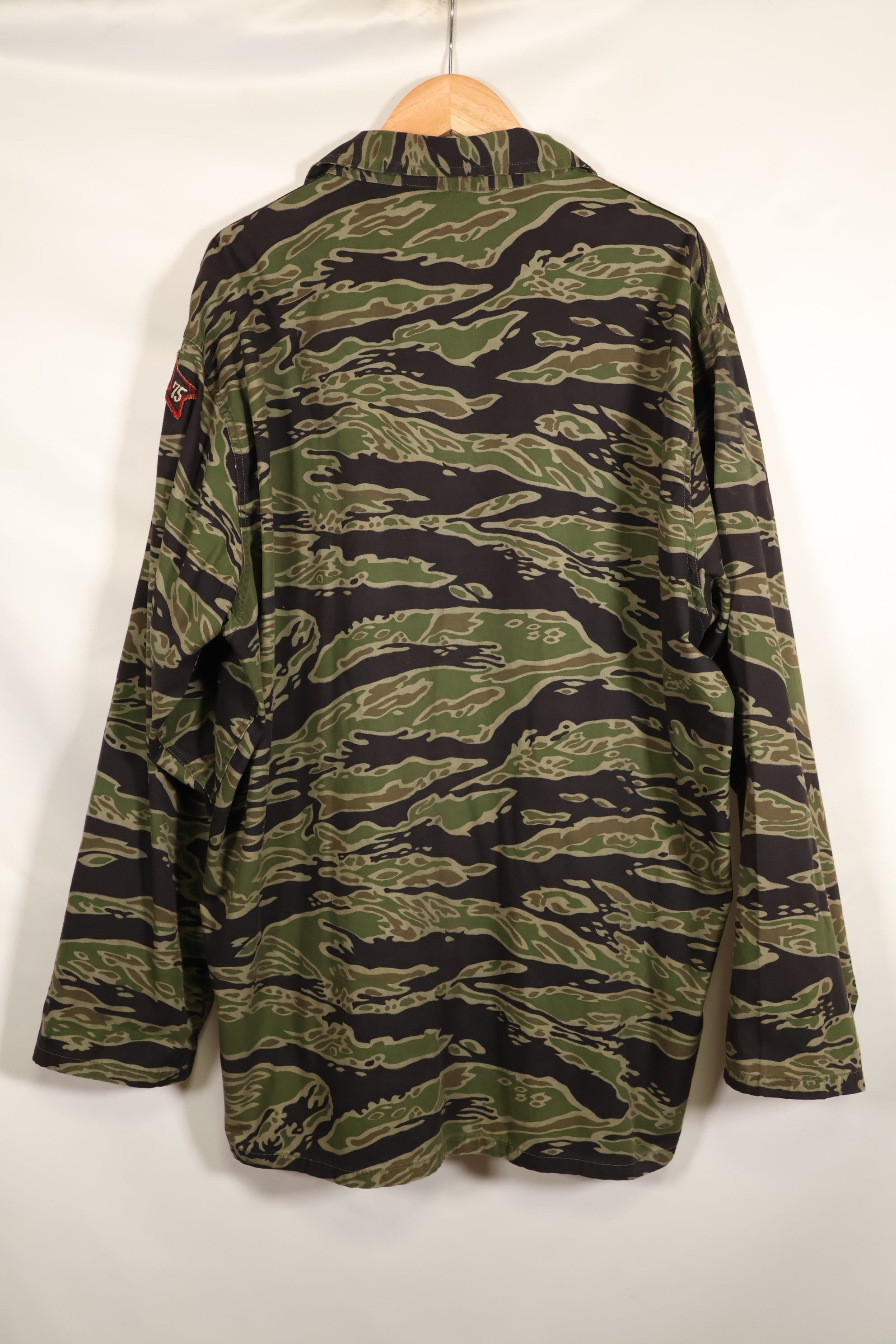 1969-70 Ex-LRRP Soldier 75th Ranger Late Water Tiger Stripe Set, Veteran's Release