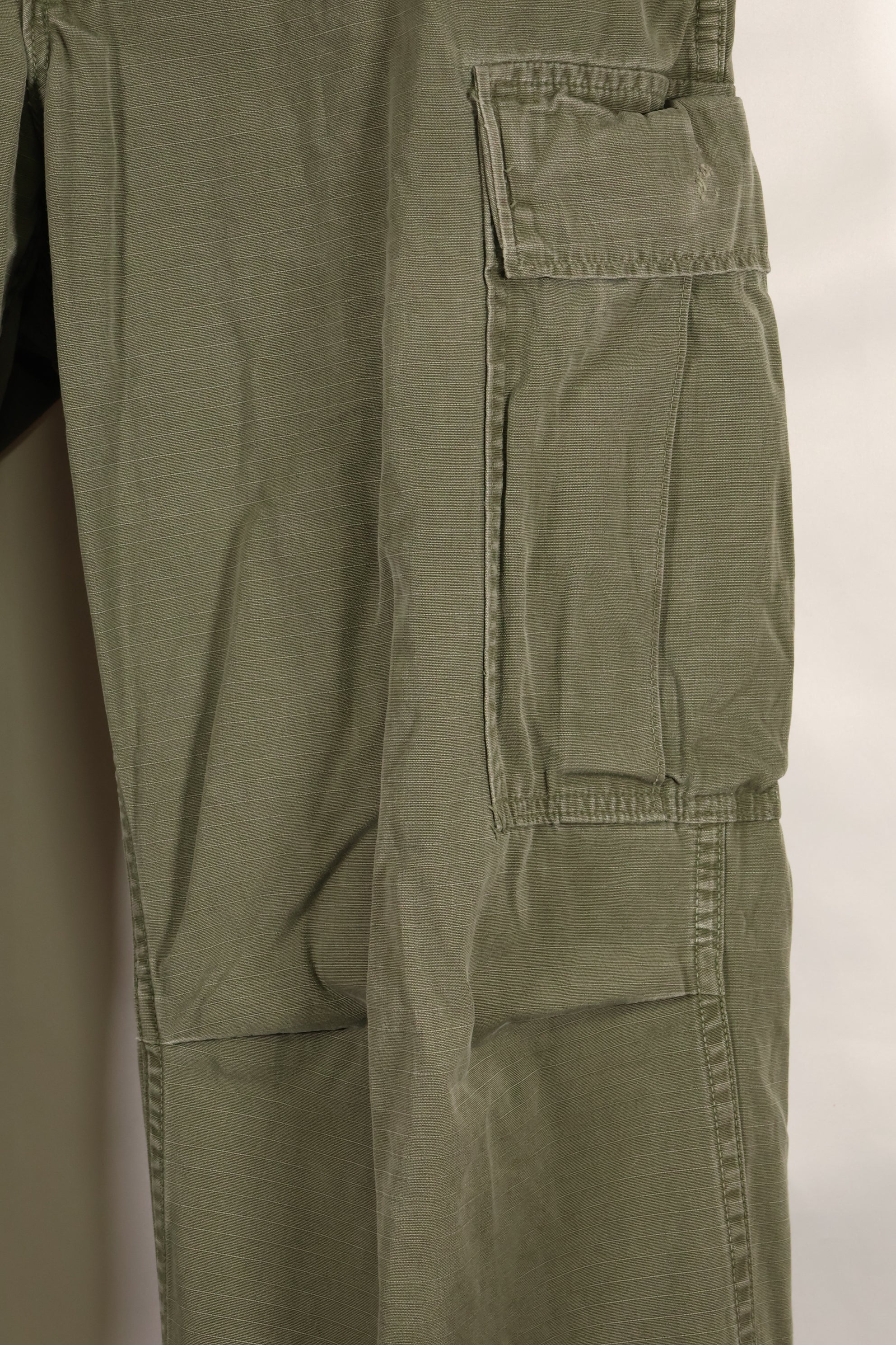Circa 1969 S-R Size 4th Model Jungle Fatigue Pants, used, film company release B