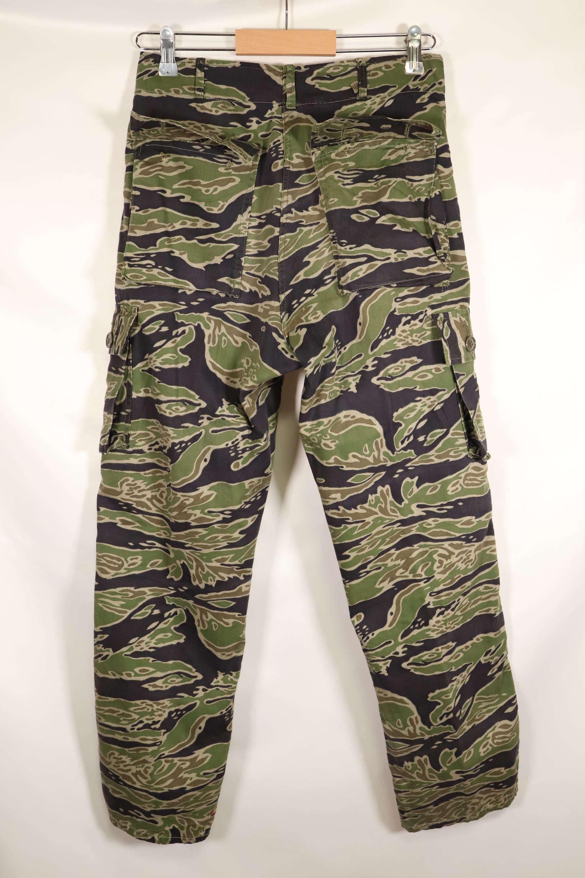 1969-70 Ex-LRRP Soldier 75th Ranger Late Water Tiger Stripe Set, Veteran's Release