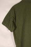 Real early 1960s rare special warfare shirt, short sleeves, patch removed, used.