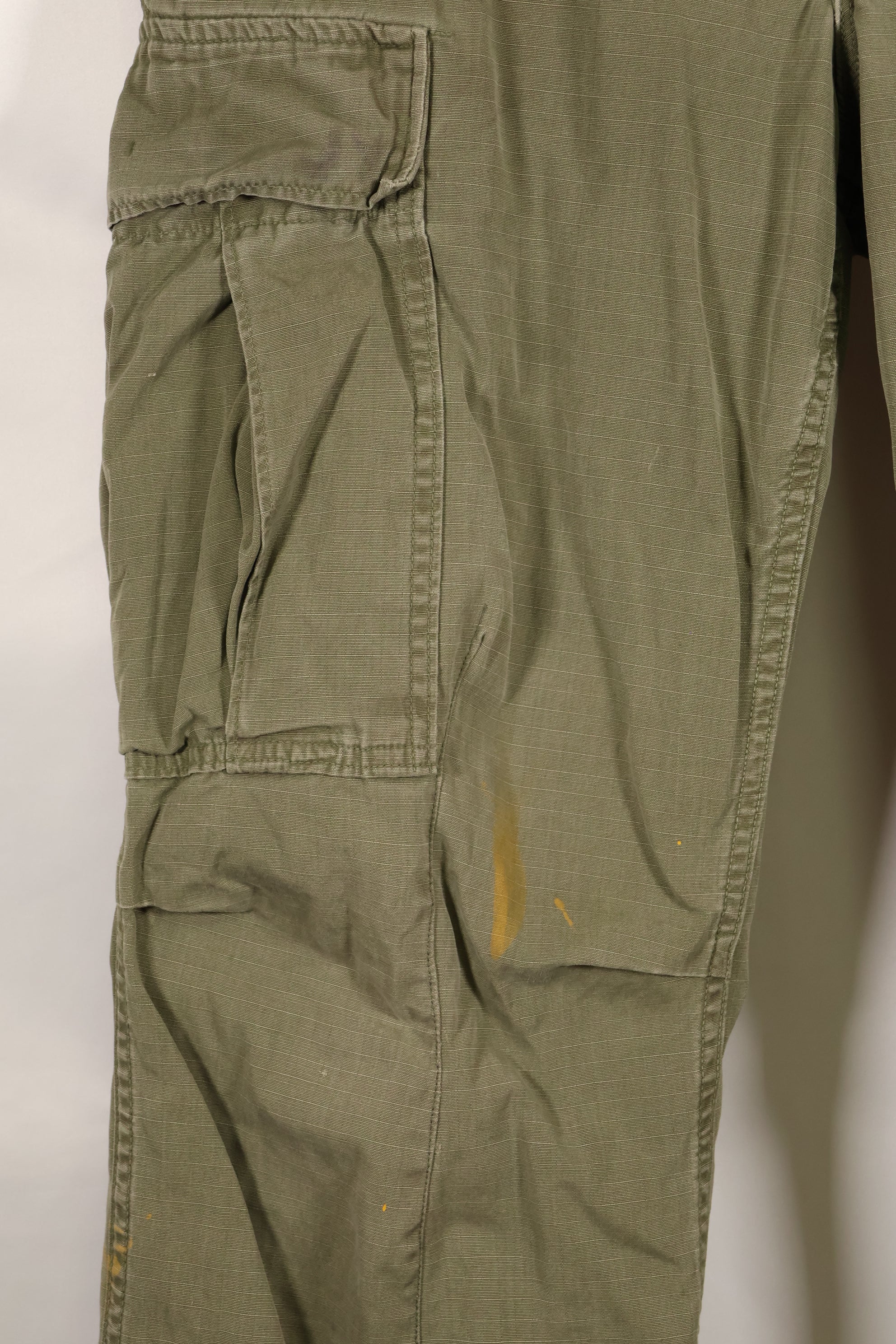 Circa 1969 S-R Size 4th Model Jungle Fatigue Pants, used, film company release, C