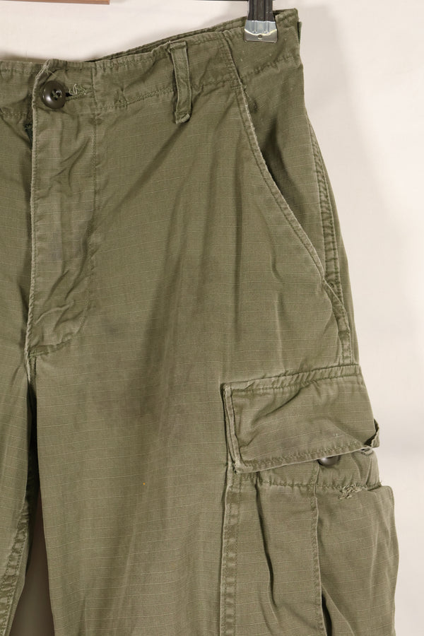 Circa 1969 S-R Size 4th Model Jungle Fatigue Pants, used, film company release, C