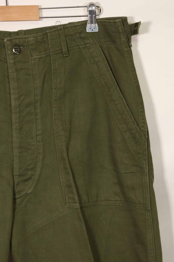 1960年代初期ロット　OG-107 ユーティリティパンツ　ベイカーパンツ LARGE　中古品
