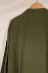 Real Poplin OG-107 utility shirt with retrofitted MACV patch X-Large used