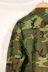 Circa 1966–67 | Estimated M-R | ERDL | Non-ripstop | Early print | Jungle fatigue jacket | Used