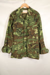 ประมาณปี 1966–67 | S-S | ลายพราง ERDL | ผ้าไม่กันฉีก | ลายพิมพ์ยุคแรก | สีซีดจางน้อยมาก | ของมือสอง