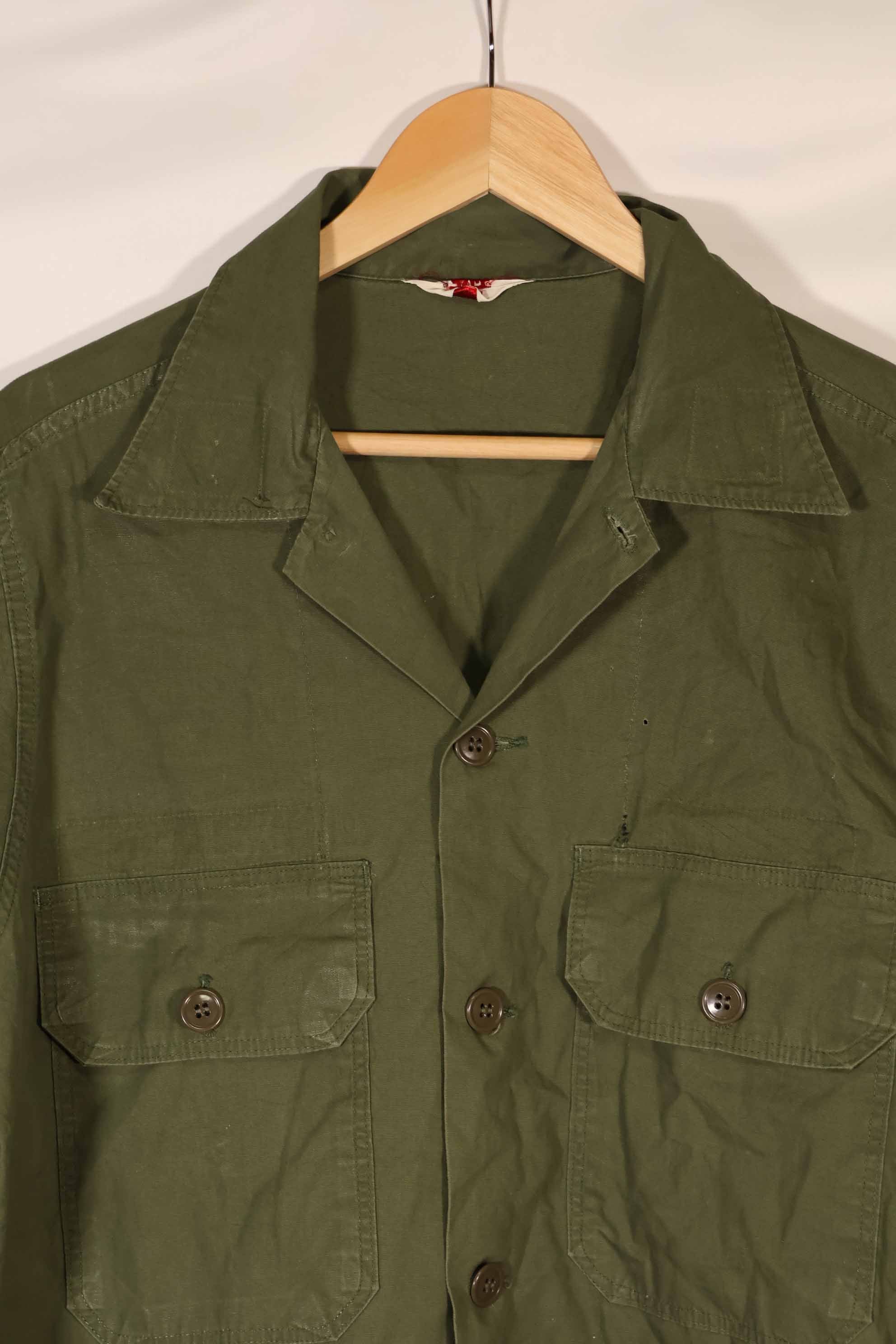 เสื้อเชิ้ต Poplin OG-107 Utility แท้จากยุค 1960 ไซส์ B