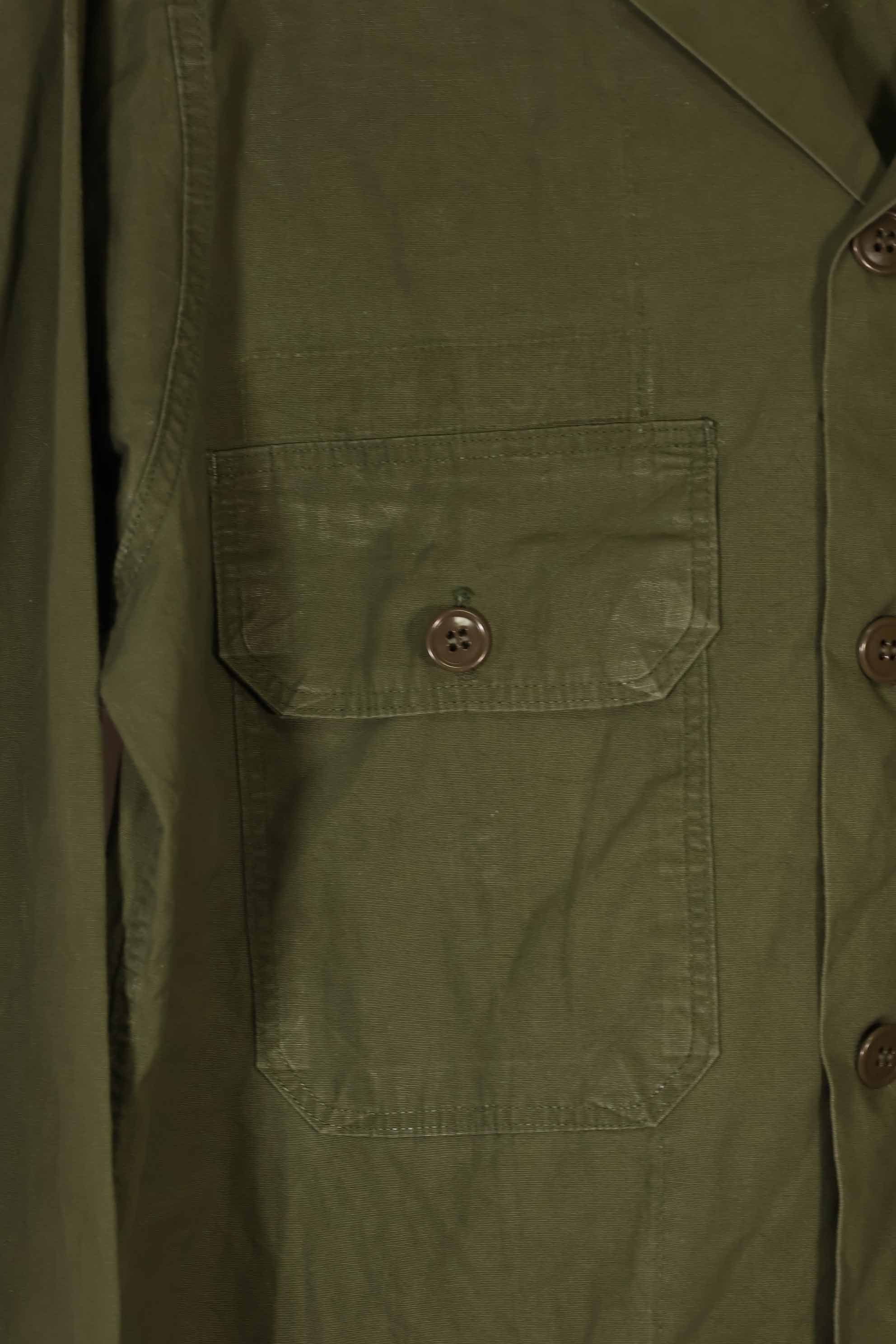 เสื้อเชิ้ต Poplin OG-107 Utility แท้จากยุค 1960 ไซส์ B