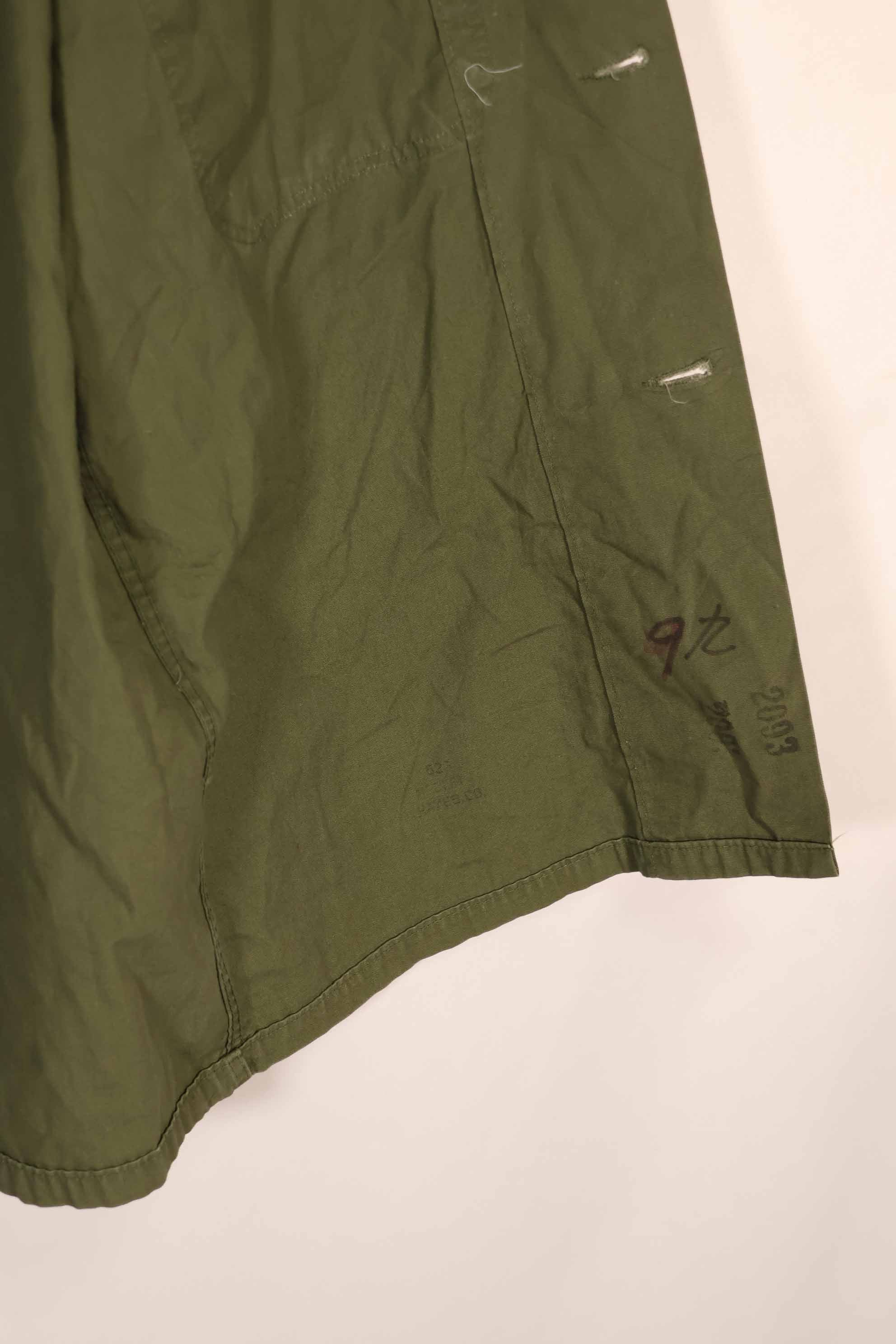 เสื้อเชิ้ต Poplin OG-107 Utility แท้จากยุค 1960 ไซส์ B