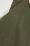 1950's U.S. Army HBT Utility Shirt, used, with name