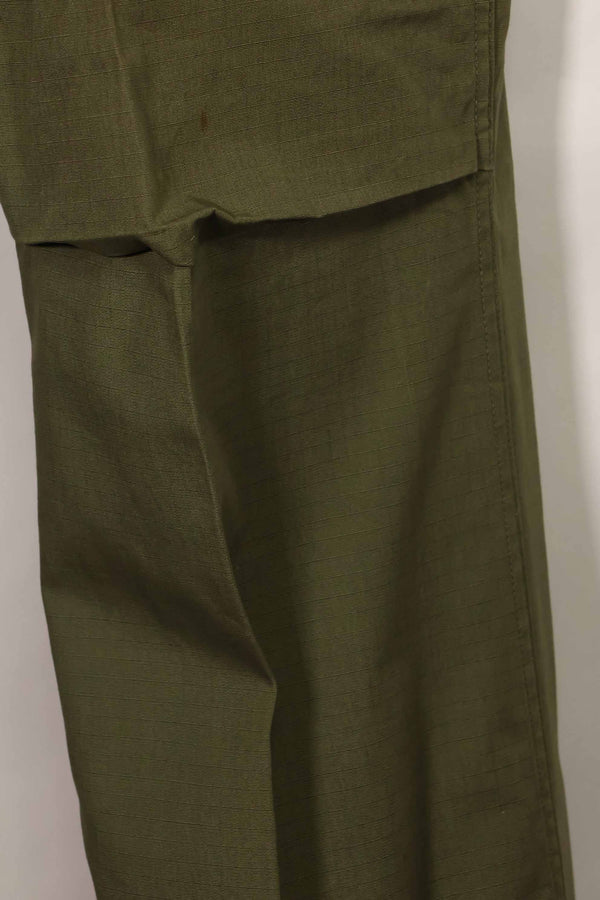 1969 Contract Deadstock 4th Model Ripstop Jungle Fatigue Pants M-L Unused