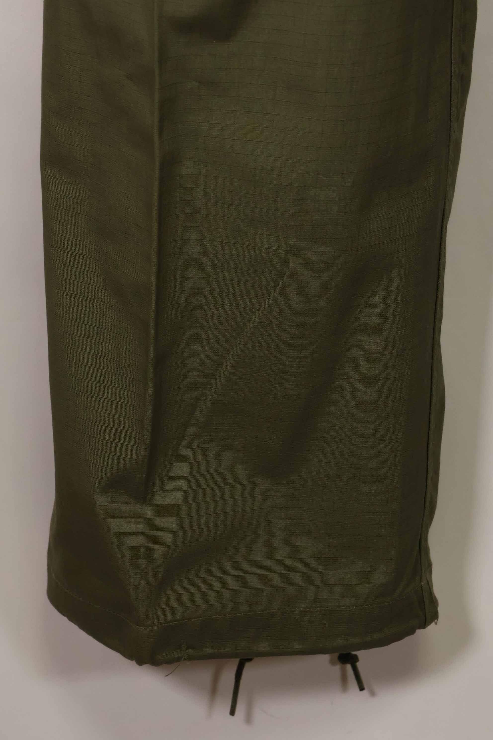 1969 Contract Deadstock 4th Model Ripstop Jungle Fatigue Pants M-L Unused