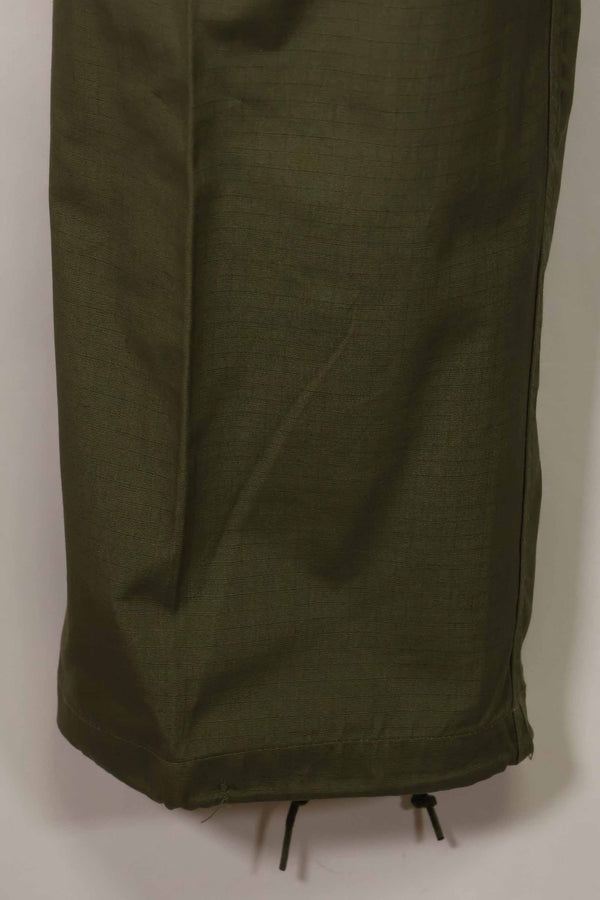 1969 Contract Deadstock 4th Model Ripstop Jungle Fatigue Pants M-L Unused