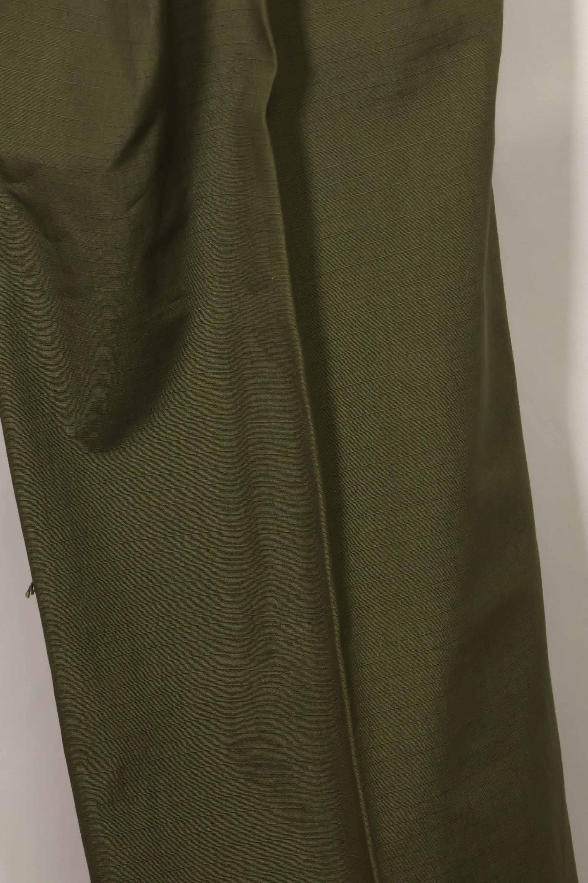 1969 Contract Deadstock 4th Model Ripstop Jungle Fatigue Pants M-L Unused