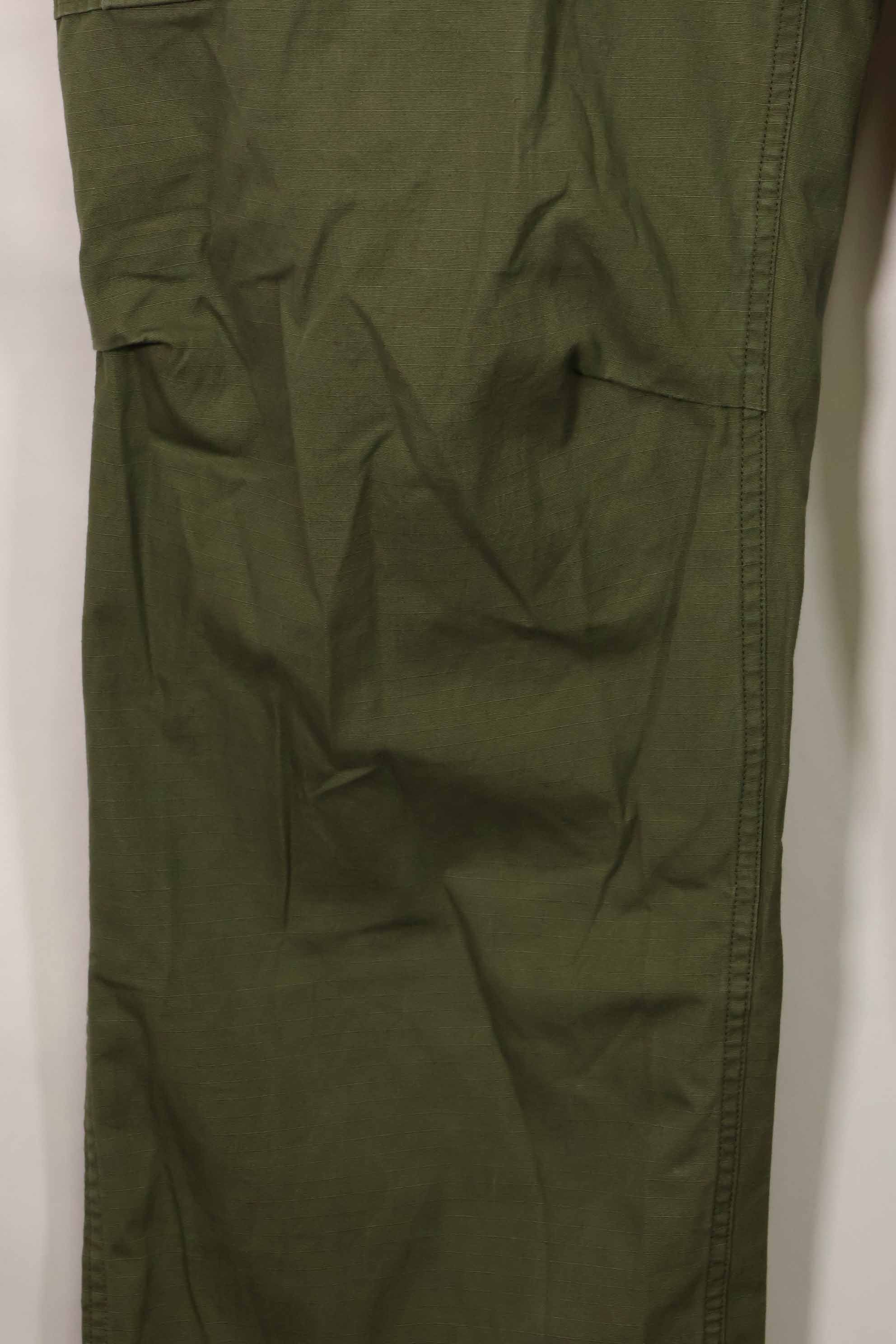 1969 Contract 4th Model Ripstop Jungle Fatigue Pants L-L Used