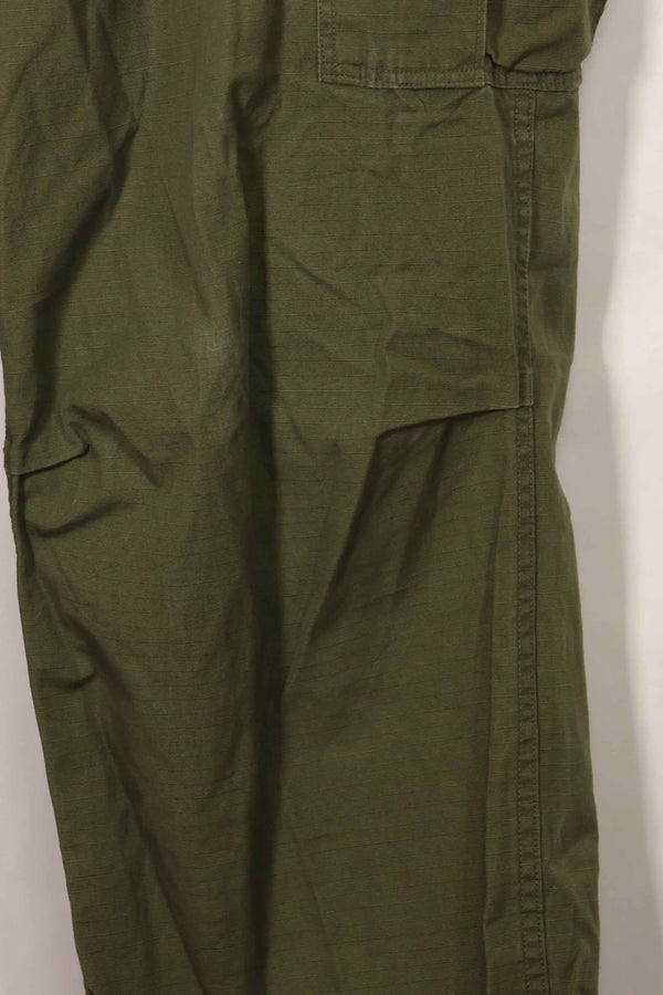 1969 Contract 4th Model Ripstop Jungle Fatigue Pants L-L Used