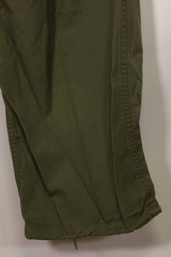 1969 Contract 4th Model Ripstop Jungle Fatigue Pants L-L Used