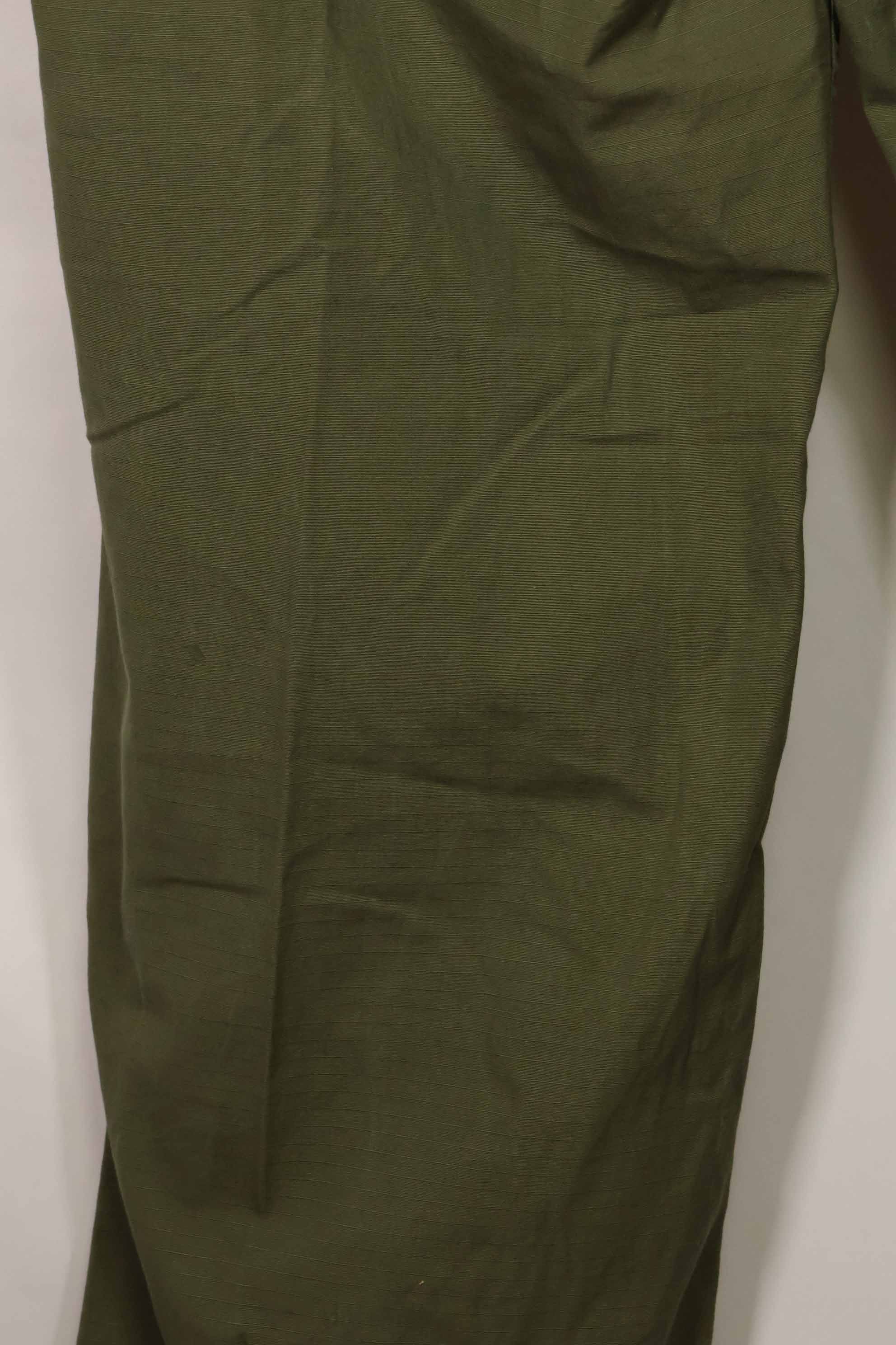 1969 Contract 4th Model Ripstop Jungle Fatigue Pants L-L Used