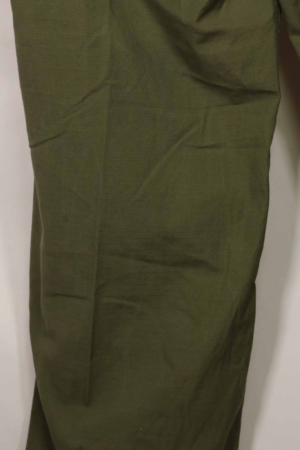 1969 Contract 4th Model Ripstop Jungle Fatigue Pants L-L Used