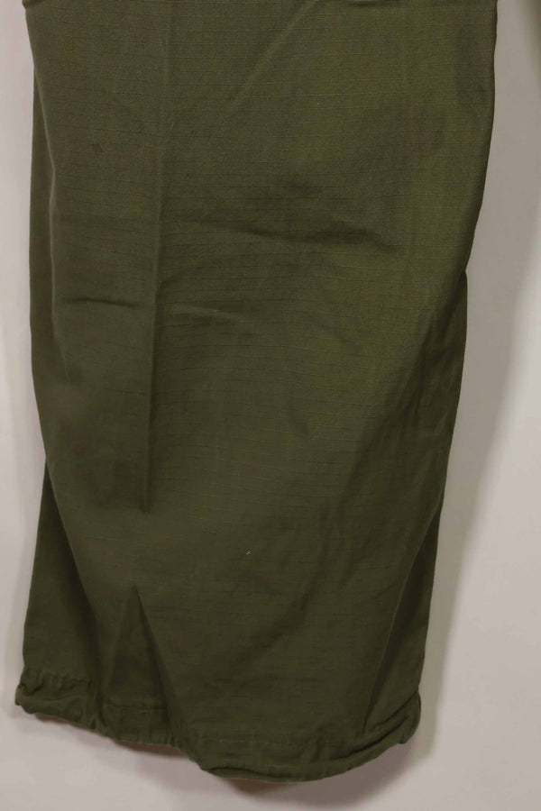 1969 Contract 4th Model Ripstop Jungle Fatigue Pants L-L Used