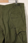 1969 Contract 4th Model Ripstop Jungle Fatigue Pants L-L Used