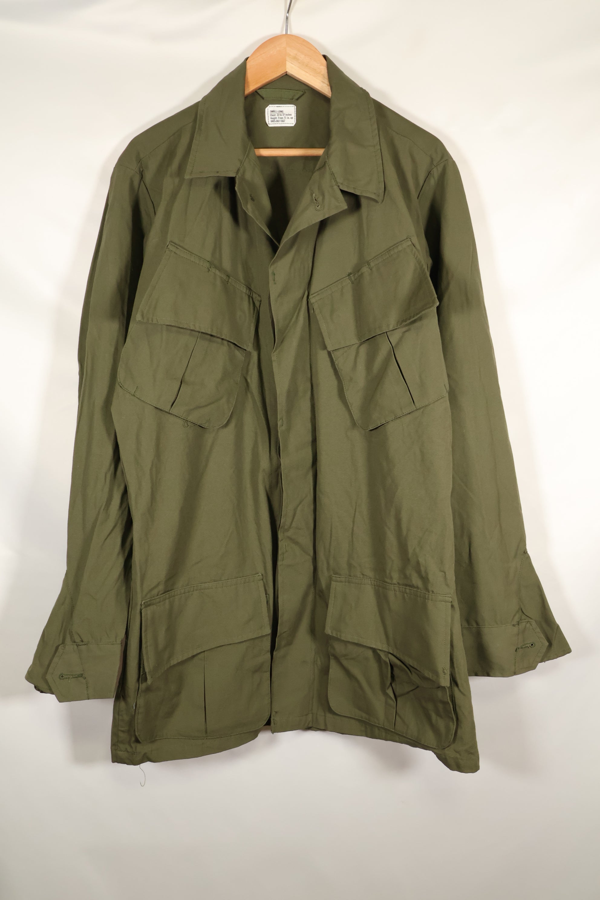 ประมาณปี 1967, ของเก่าเก็บ, ขนาด S-L, เสื้อแจ็คเก็ตพรางลายพรางรุ่นที่ 3, สภาพดี, ของใหม่ไม่เคยใช้